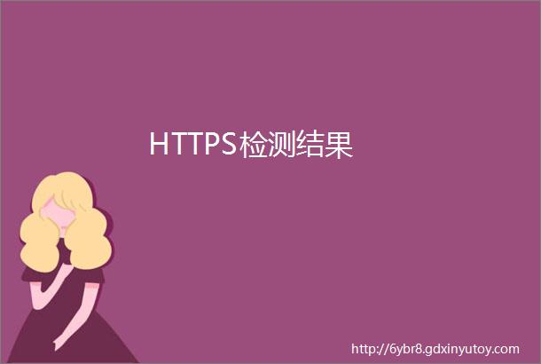 HTTPS检测结果